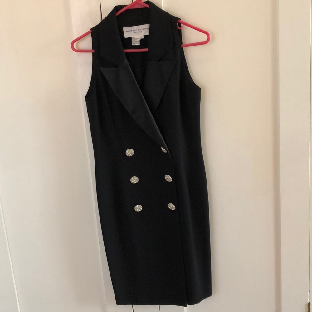 Designer Adrienne Vittadini Tuxdeo Dress